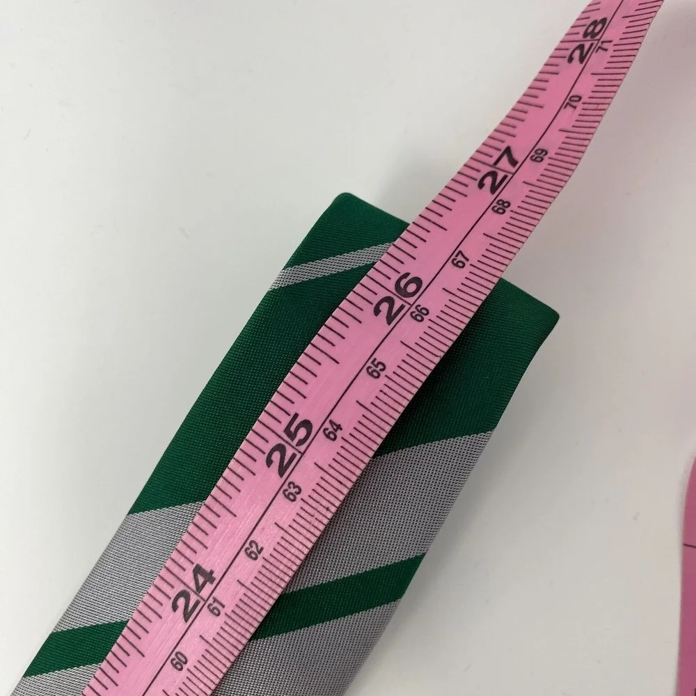 Harry Potter Slytherin‎ Tie Costume Green Gray Polyester Necktie Wizarding World